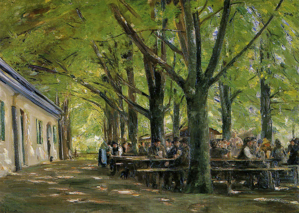 Max Liebermann - Country Tavern at Brunnenburg