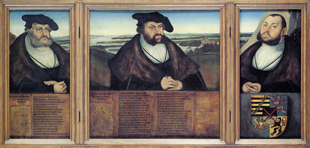 Lucas Cranach the Elder - The Prince-Electors of Saxony