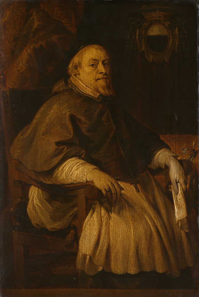 Lucas Franchoys the Younger - Portrait of François de Gand-Vilain (1647-1666), Bishop of Doornik