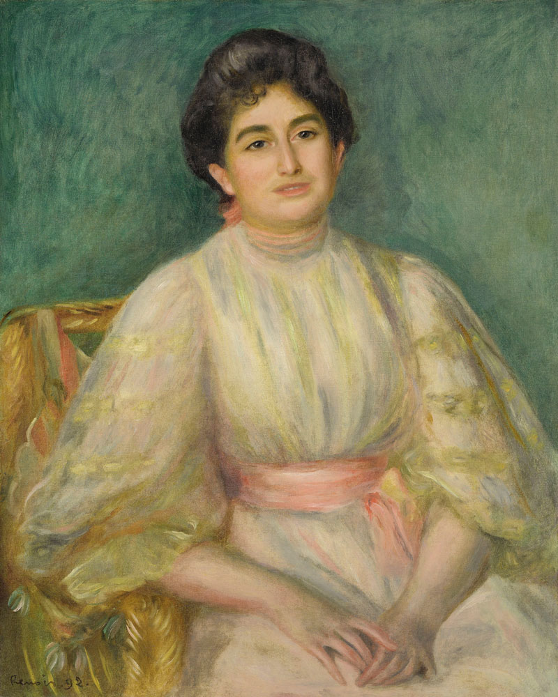 Pierre-Auguste Renoir - Portrait of Madame Paul Gallimard