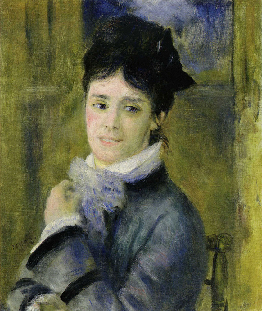 Pierre-Auguste Renoir - Portrait of Mme Claude Monet