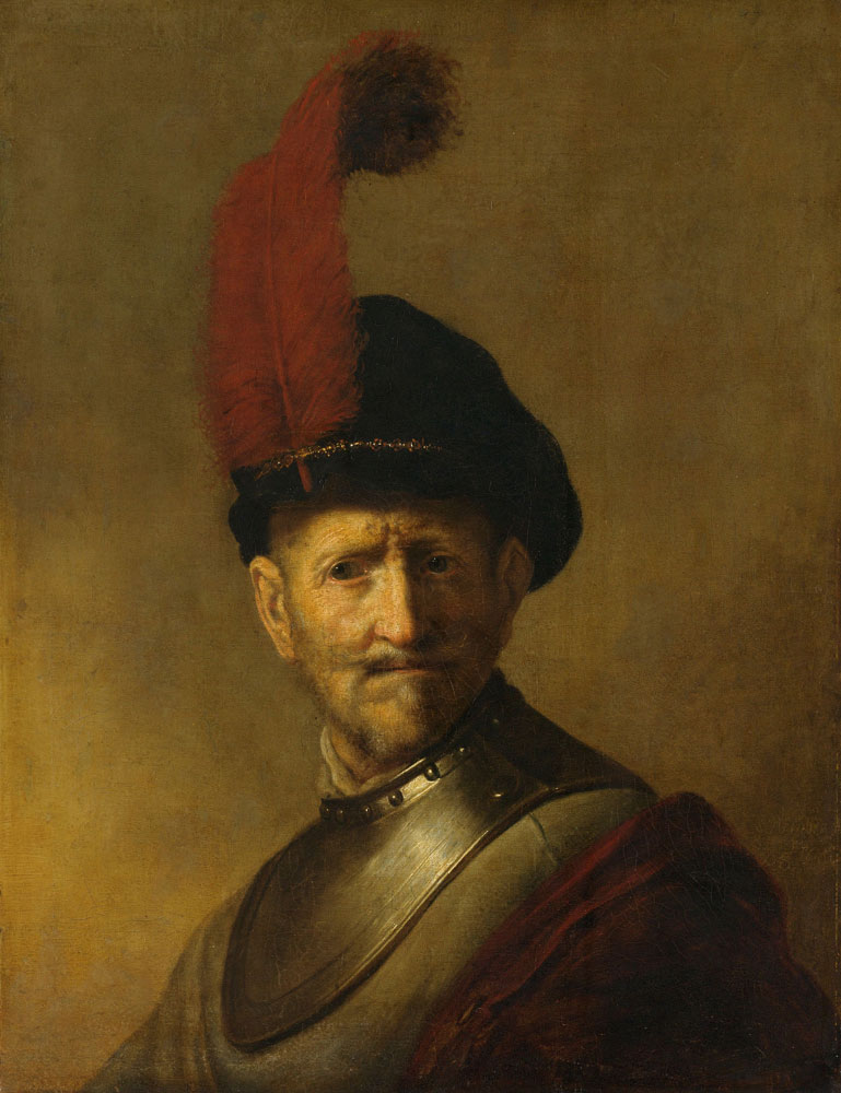 Copy after Rembrandt - Portrait of a Man, perhaps Rembrandt's Father, Harmen Gerritsz van Rijn