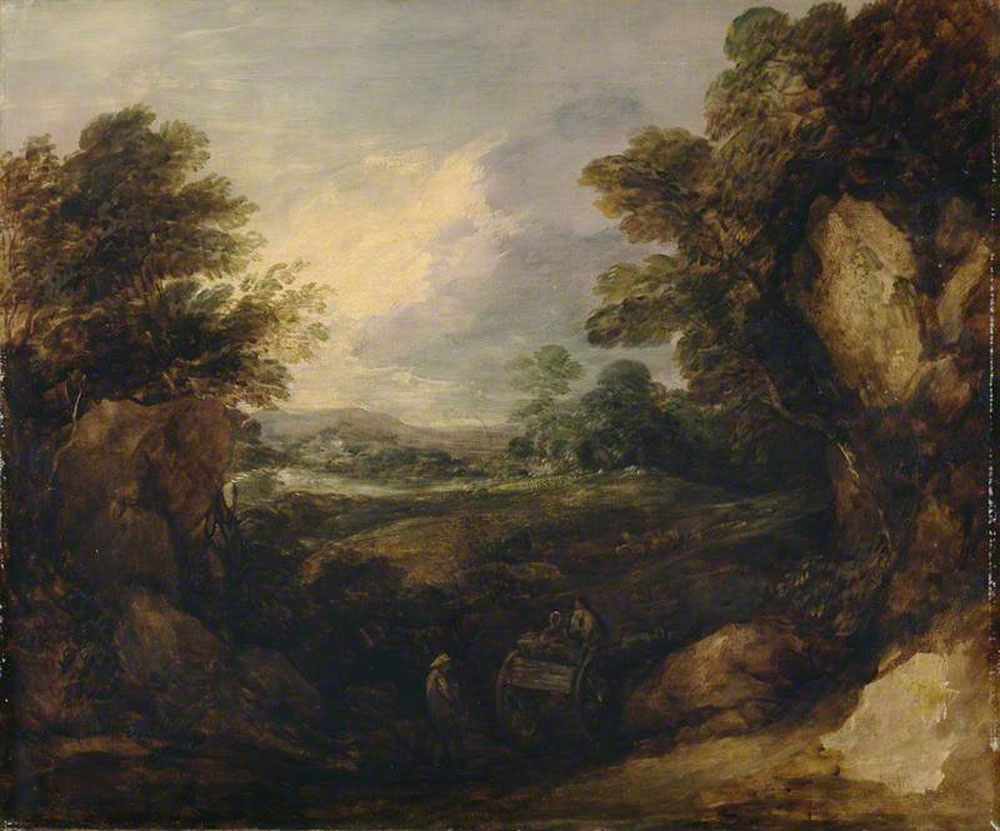 Thomas Gainsborough - Landscape with Figures