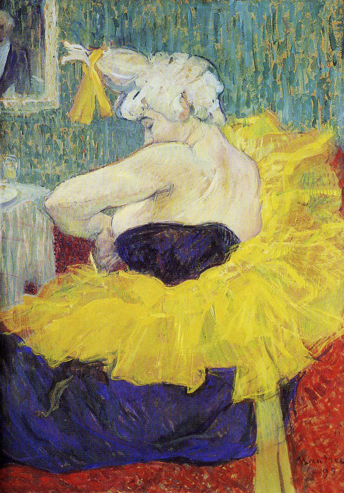 Henri de Toulouse-Lautrec - The Lady Clown Chau-U-Kao