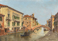 Antonietta Brandeis On a Venetian backwater