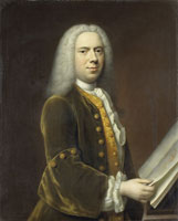 Balthasar Denner Portrait of a Man, probably Cornelis Troost (1696-1750)