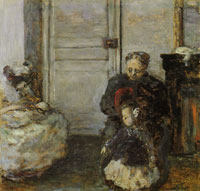 Pierre Bonnard Interior (Women and Children)