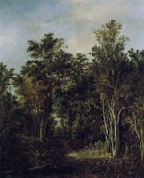 Jacob van Ruisdael Path in a Woods
