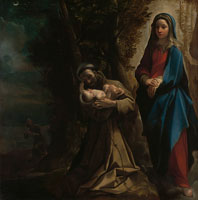 Ludovico Carracci The Vision of Saint Francis of Assisi