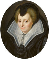 Studio of Michiel Jansz van Mierevelt Portrait of Louise de Coligny (1555-1620)