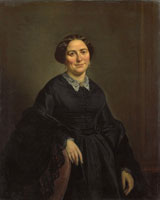 Moritz Calisch Johanna Christina Beelenkamp (1820-90). Wife of Cornelis Outshoorn