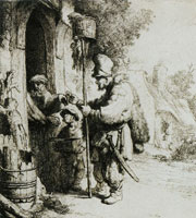 Rembrandt The Rat Poison Peddler