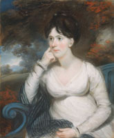 John Russell Portrait of an unidentified lady