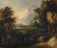 Thomas Gainsborough Landscape with Figures