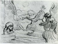 Vincent van Gogh The Raising of Lazarus