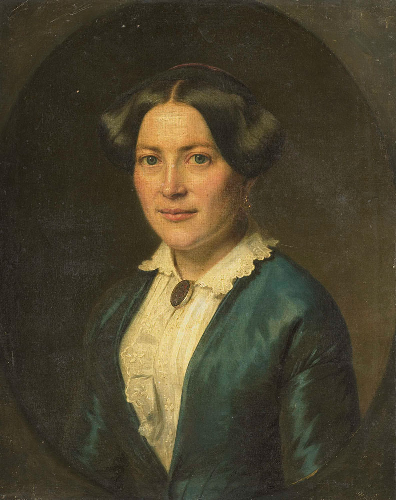 Anonymous - Portrait of Anna Charlotte Koppelaar