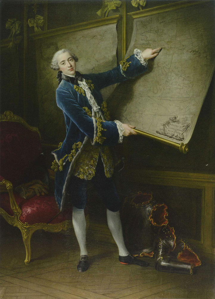 François Hubert Drouais - Joseph-Hyacinthe-François de Paulde de Rigaud