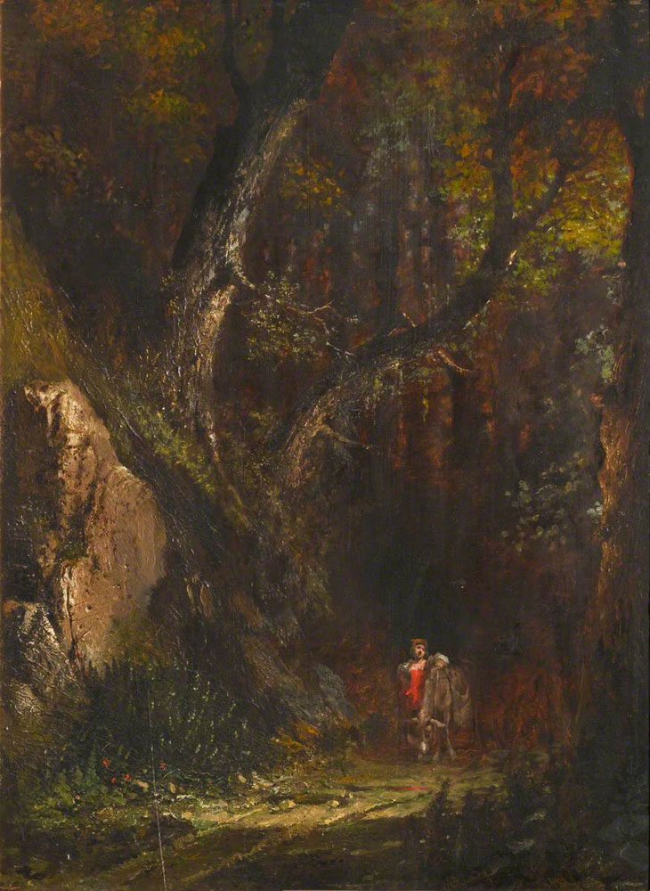 Attributed to Gustave Doré - Woodlands