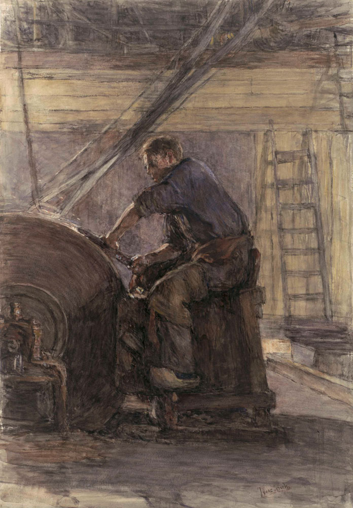 Isaac Israels - Worker at a Wetstone