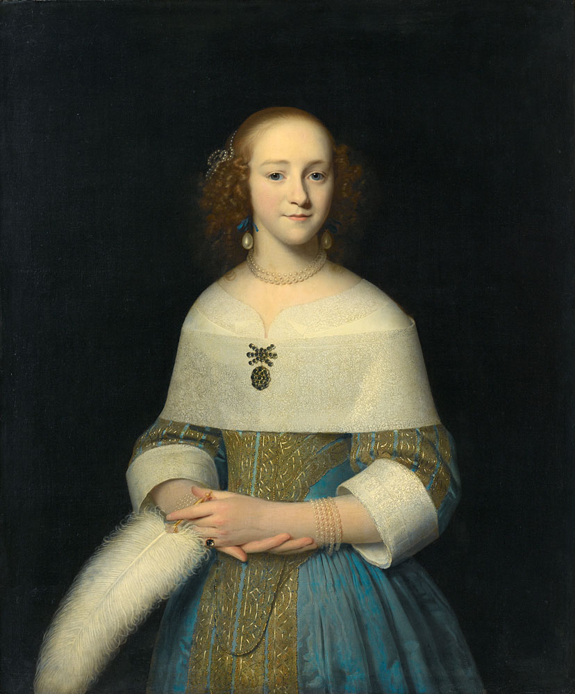 Isaack Luttichuys - Portrait of a Young Lady