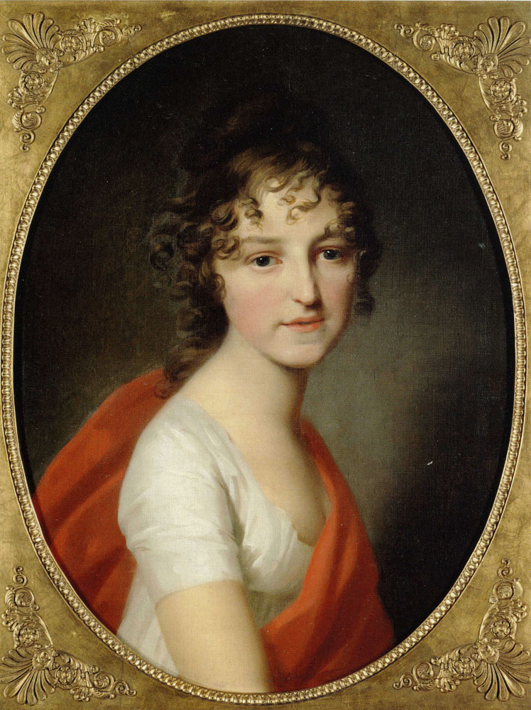 Johann Friedrich August Tischbein - Portrait of Mrs Mesmer