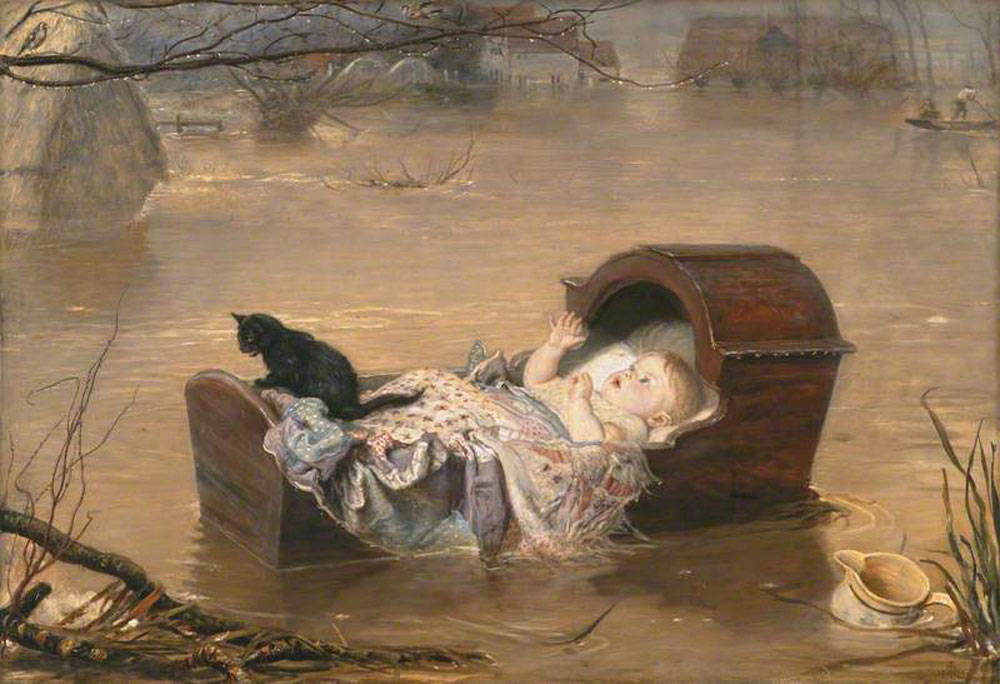John Everett Millais - A Flood