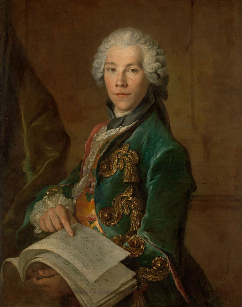Louis Tocqué - Portrait of Arnoldus van Rijneveld
