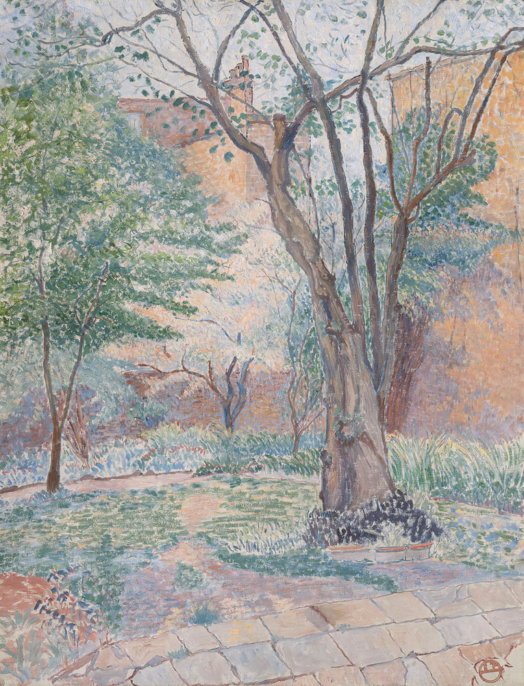 Lucien Pissarro - The Nut Tree  