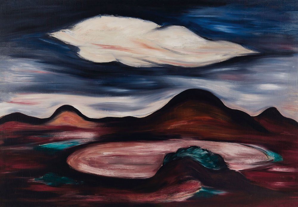 Marsden Hartley - Landscape with Single Cloud  