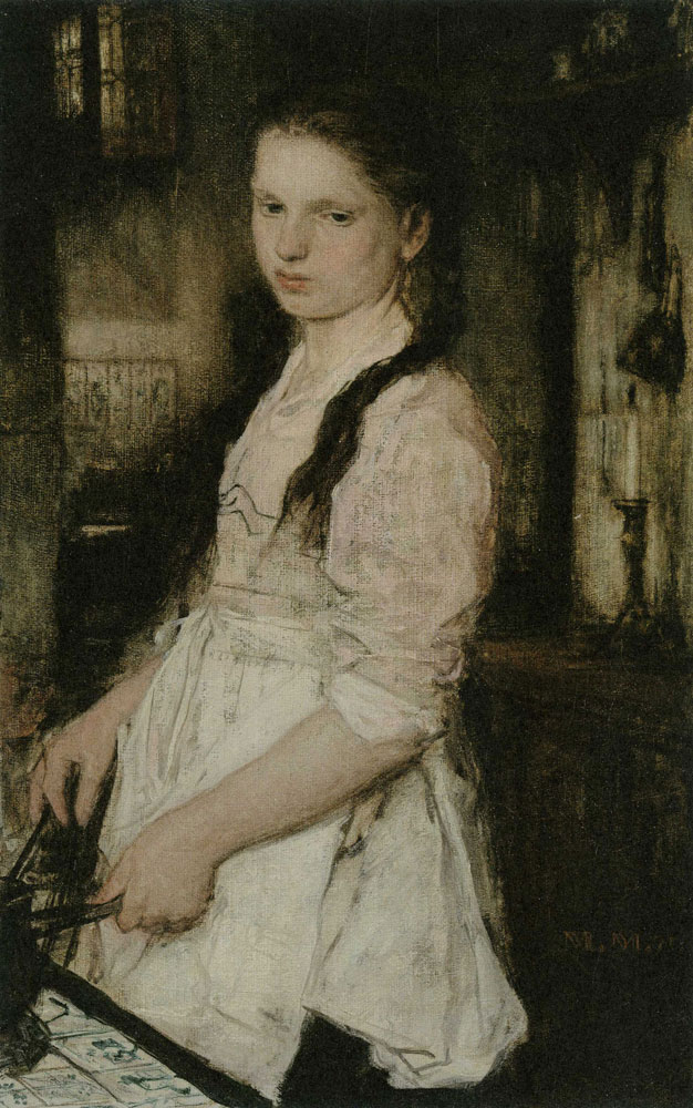 Matthijs Maris - The Young Cook