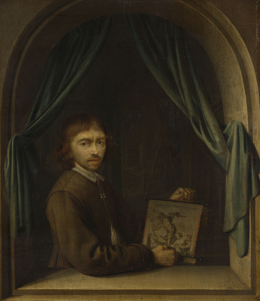 Attributed to Pieter Cornelisz. van Egmondt - Portrait of a Painter
