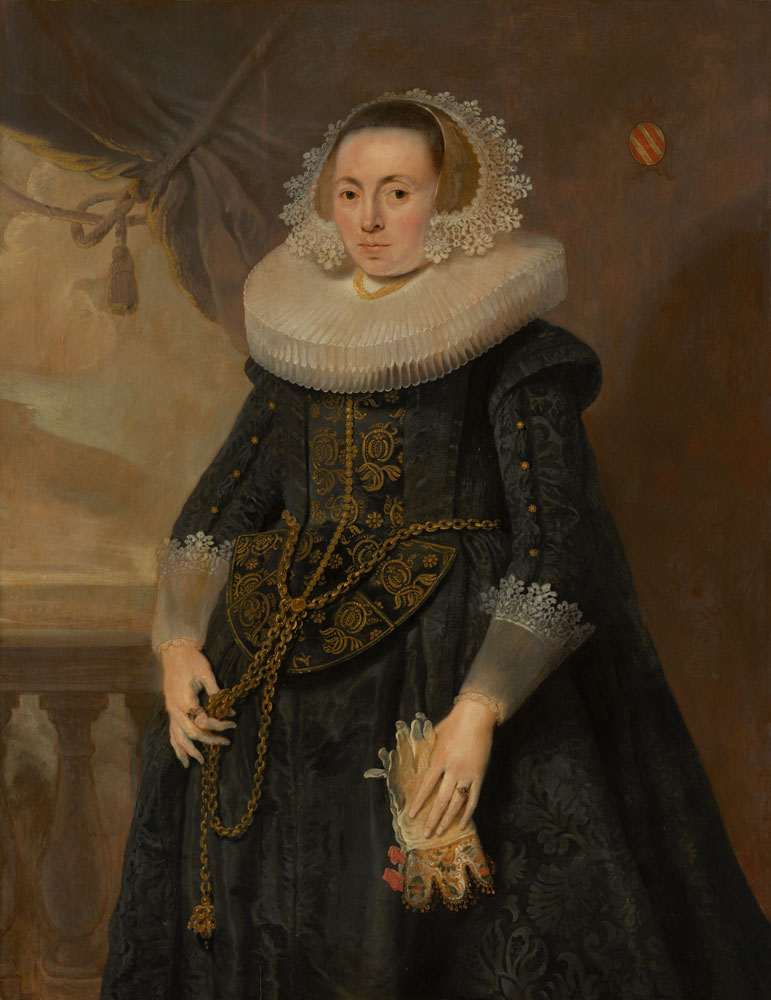 Attributed to Pieter Soutman - Portrait of a Lady
