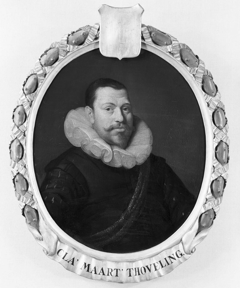 Pieter van der Werff - Portrait of Claes Maertensz Thoveling, Director of the Rotterdam Chamber of the Dutch East India Company, elected 1619