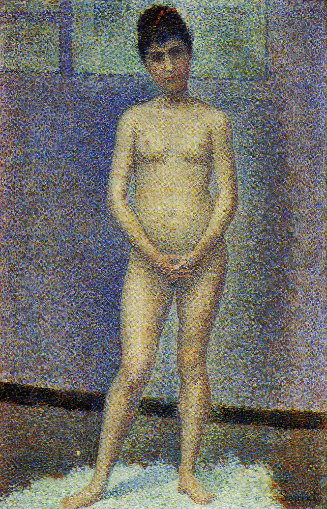 Georges Seurat - Model, Front View