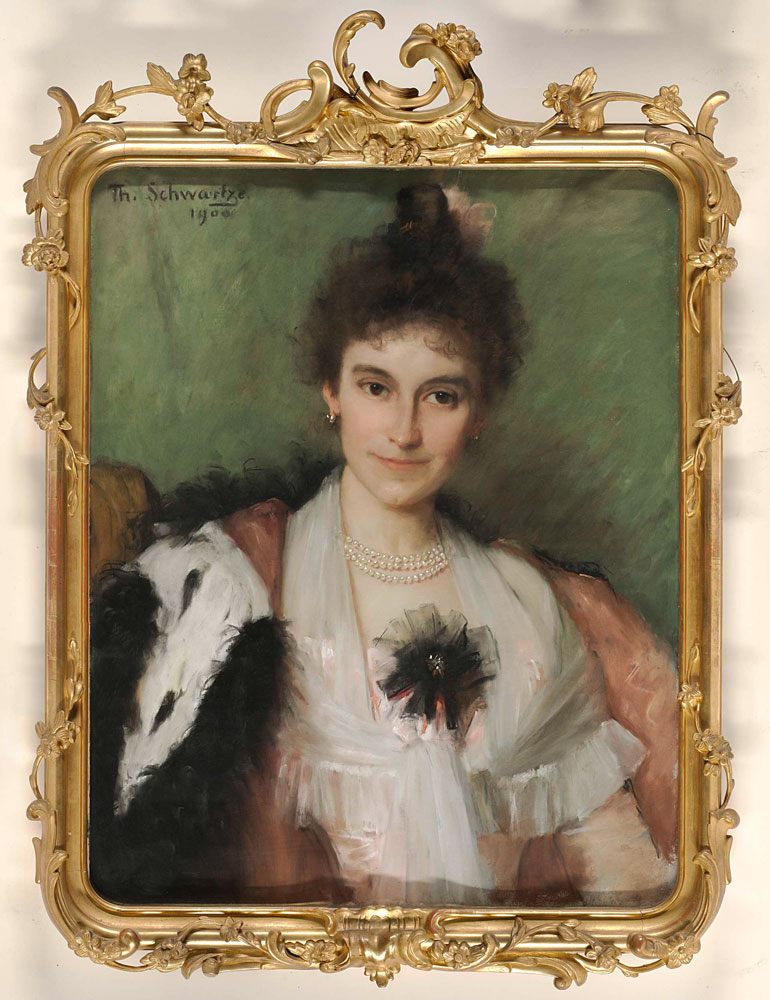 Thérèse Schwartze - Portrait of Amelia Eliza van Leeuwen (1862-1923)