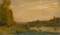 Charles-François Daubigny Landscape on the Oise
