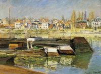 Claude Monet The Seine at Asnières