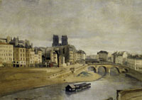 Jean-Baptiste-Camille Corot Pont Saint-Michel