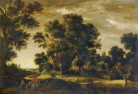 Gerrit Claesz. Bleker Landscape with Dutch Farm