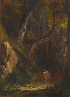 Attributed to Gustave Doré Woodlands