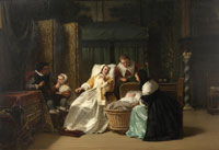 Hendrik Jacobus Scholten - Adoration