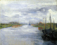 James Ensor The Canal