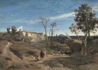Jean-Baptiste-Camille Corot La Cervara, the Roman Campagna