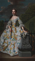 Mattheus Verheyden Portrait of Charlotte Beatrix Strick van Linschoten