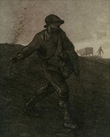 Matthijs Maris The Sower (After Jean-François Millet)