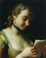 Pietro Antonio Rotari Young Woman Reading a Letter