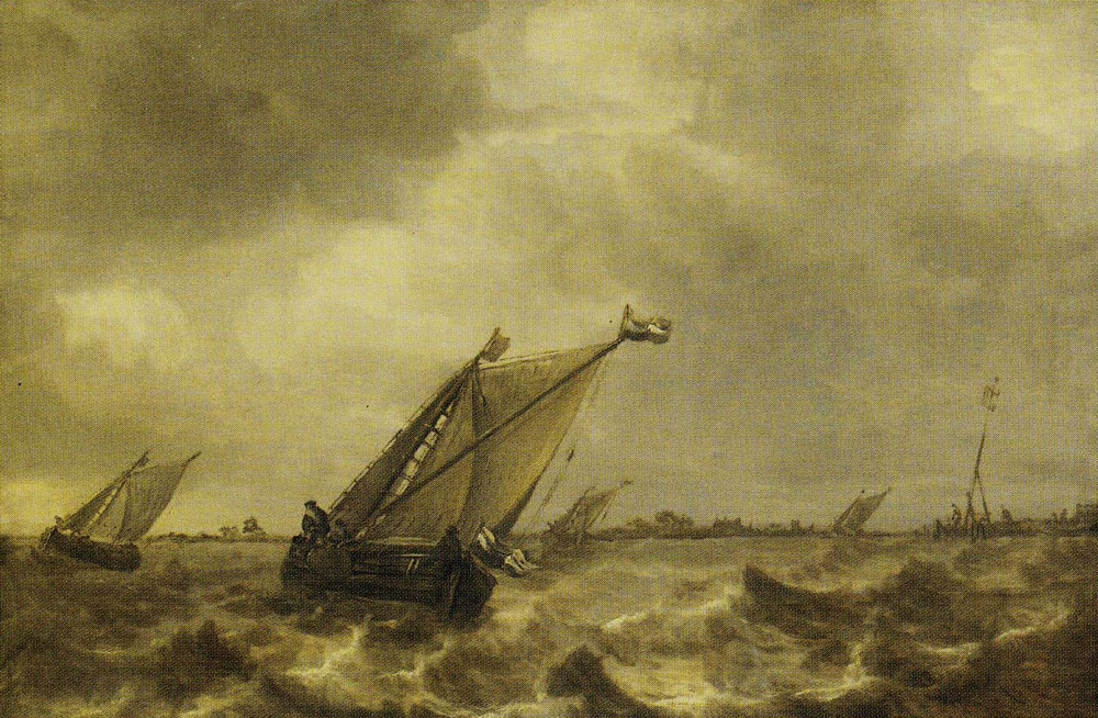 Abraham van Beijeren - Seascape