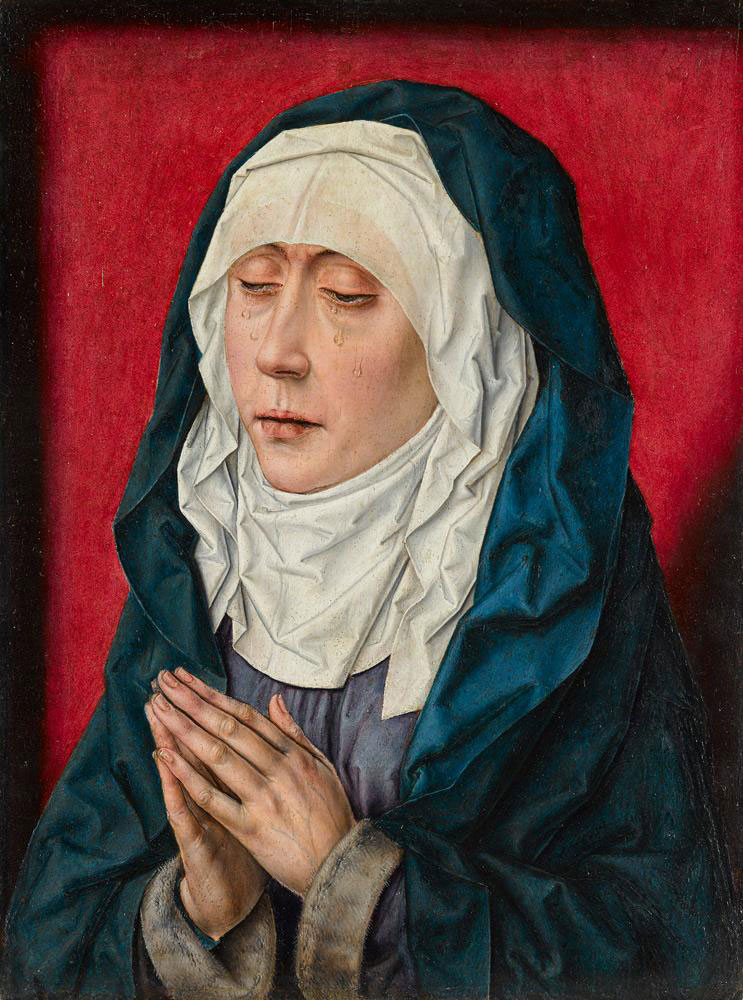 Albrecht Bouts - Mary in Mourning at Prayer