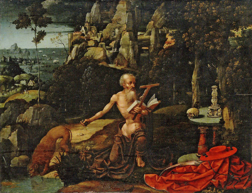 Antwerp - Landscape with Saint Hieronymus