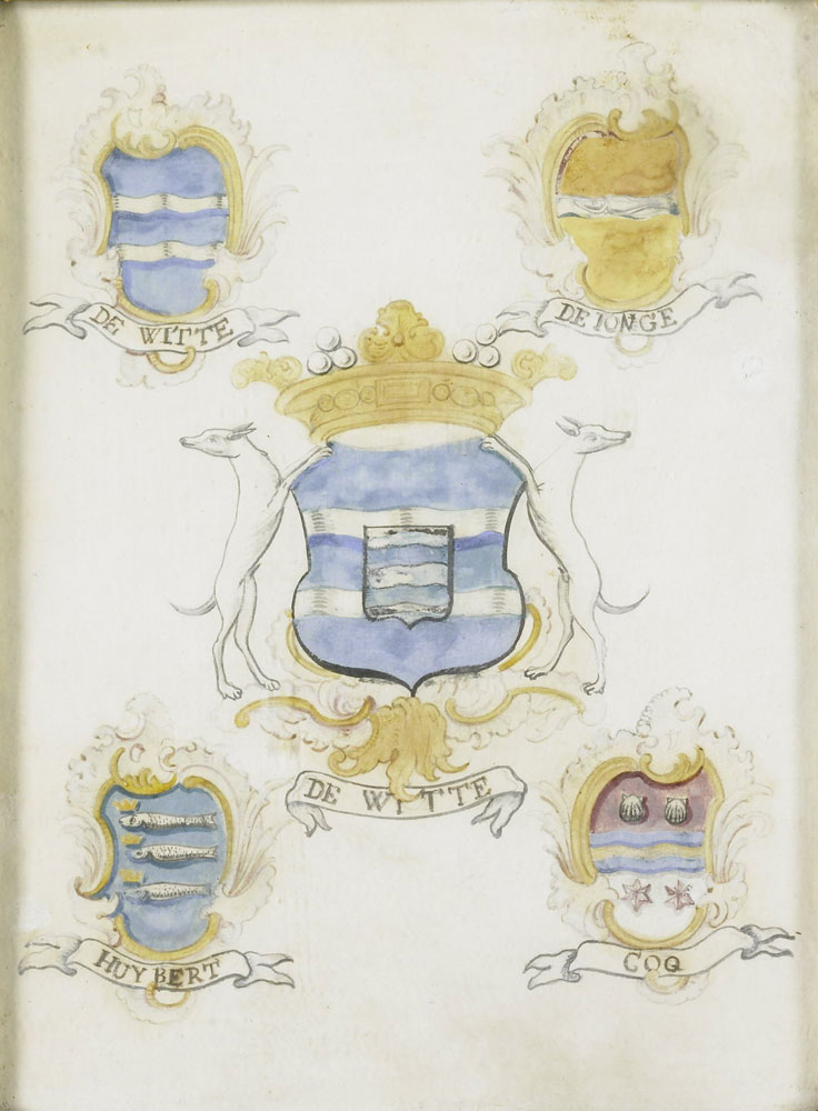Anonymous - Coat of arms of Jacob de Witte